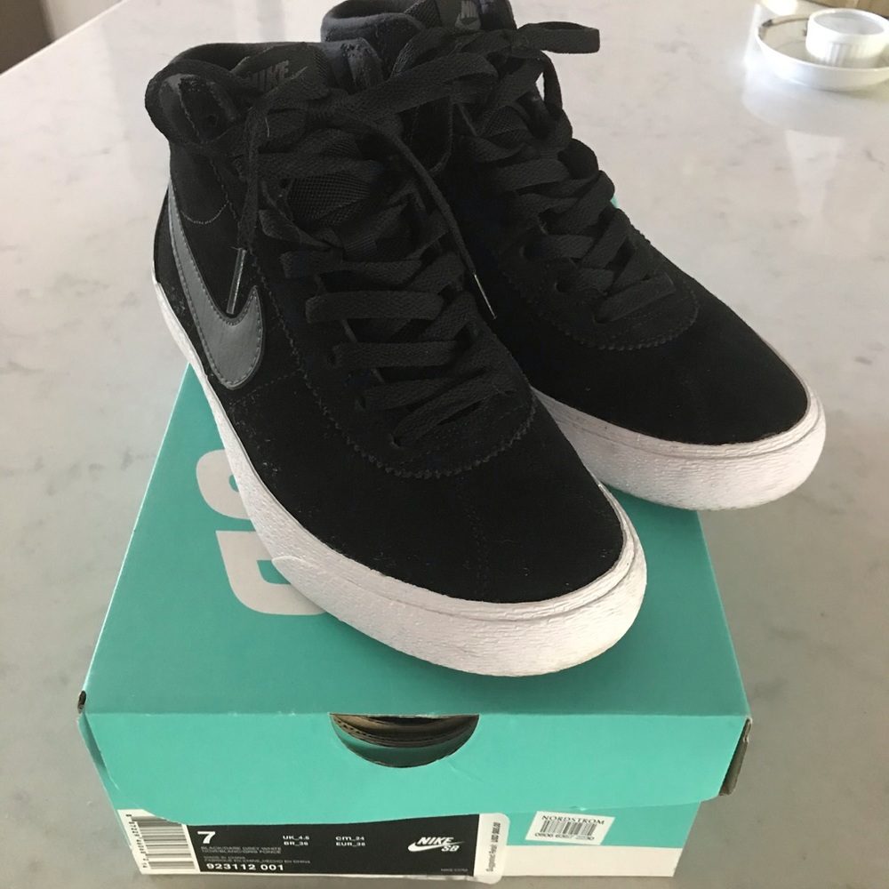 Nike Womens Bruin SB Bruin Hi - Black